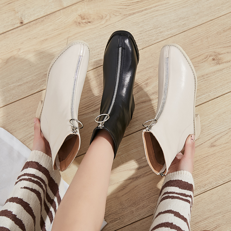 Bottes mi-saison femme en Caoutchouc - Ref 3251559 Image 1