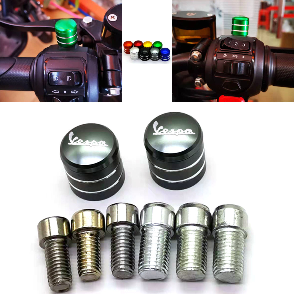 Suitable for Biyacho Spring Sprint 150 X7 250 modified motorcycle rear mirror screw tumble decoration cover