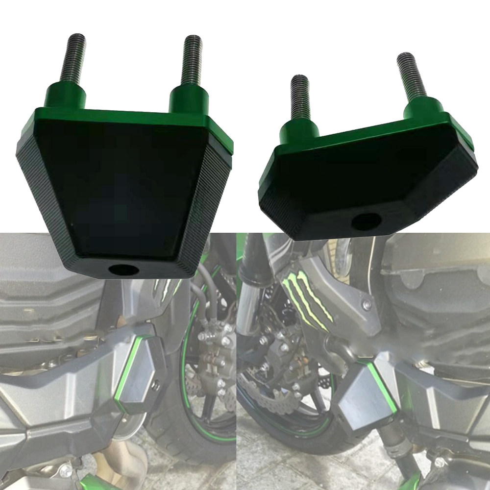 Suitable for Kawasaki locomotive z800 2013-2016 body anti-fall block protection block anti-fall glue