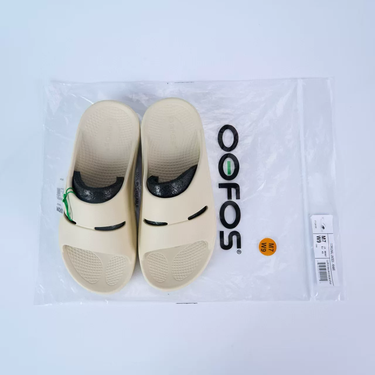 Несъёмные/ударопрочные сандалии OOFOS для отдыха, тапочки