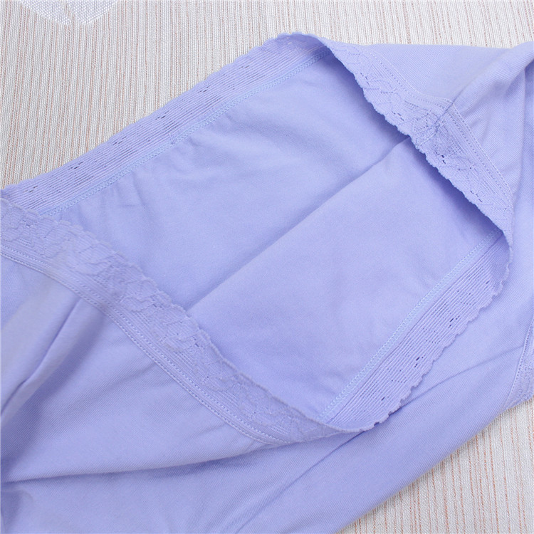 Quần lót nữ bằng vải cotton cotton thoáng khí gợi cảm ren liền mạch cô gái eo thấp quan ao lot