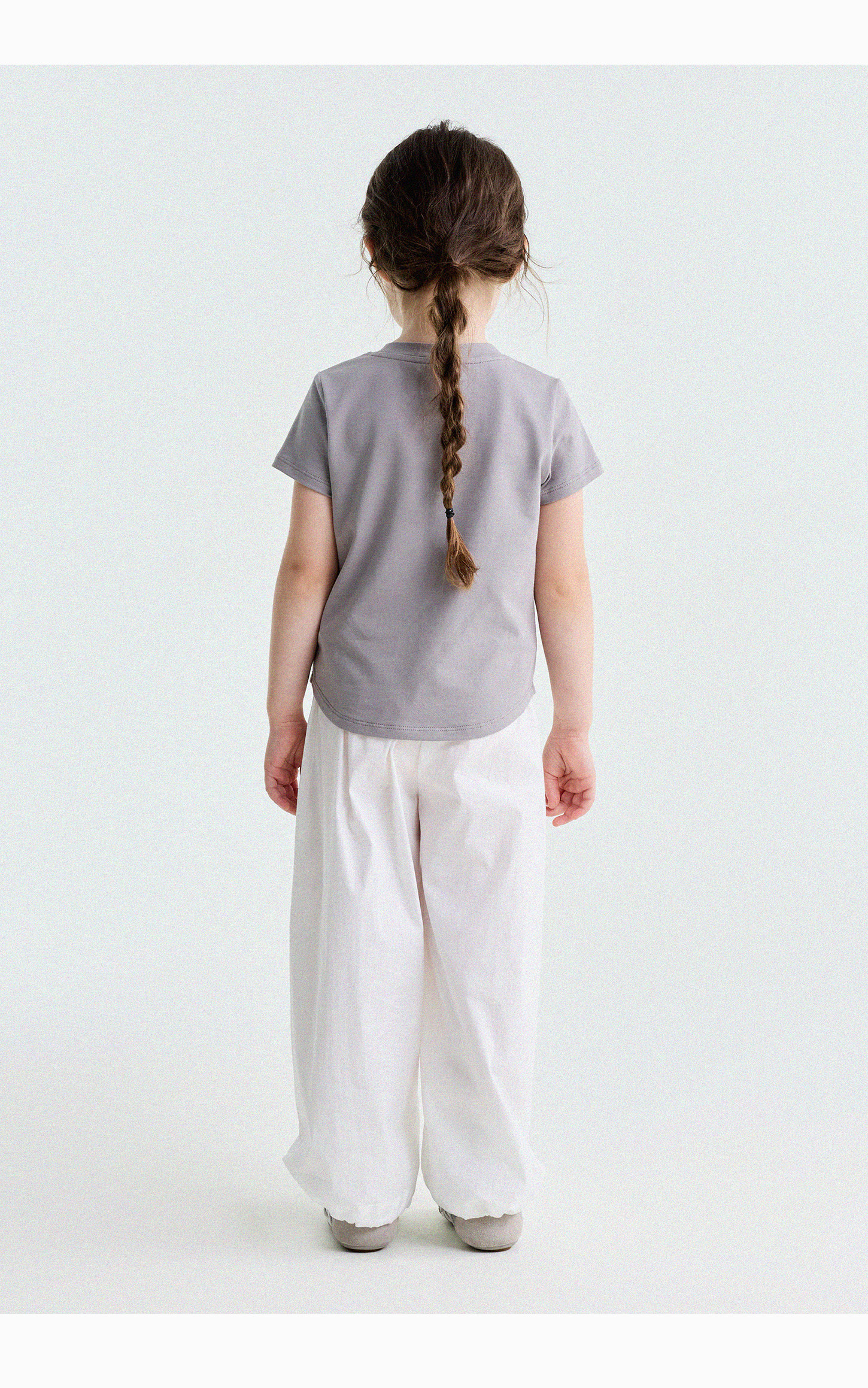 Yunerma Girls' Summer New Style 3D Ruffle Straight-Leg Pants Children's Thin Anti-Mosquito Pants Baby Casual Pants Trendy — 24