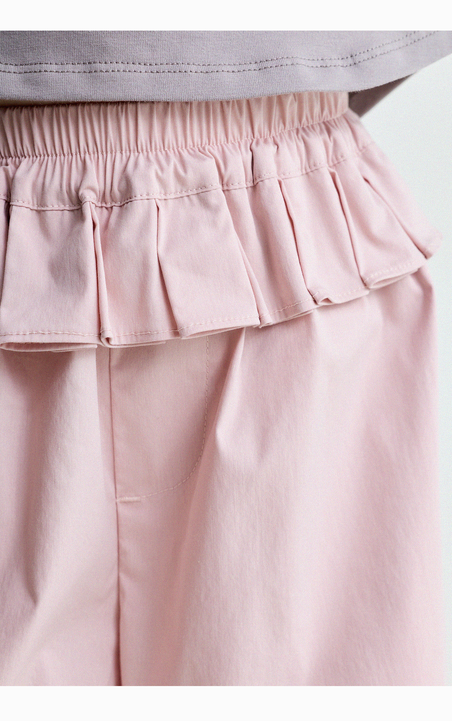 Yunerma Girls' Summer New Style 3D Ruffle Straight-Leg Pants Children's Thin Anti-Mosquito Pants Baby Casual Pants Trendy — 28