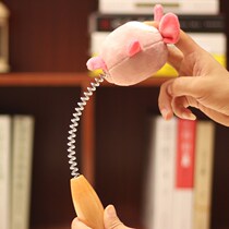 Friend Spring Plush Thumping Back Doll Cute Cartoon Massager Hammer Fugui Bag Beat Knuckling And Hammering Back Round