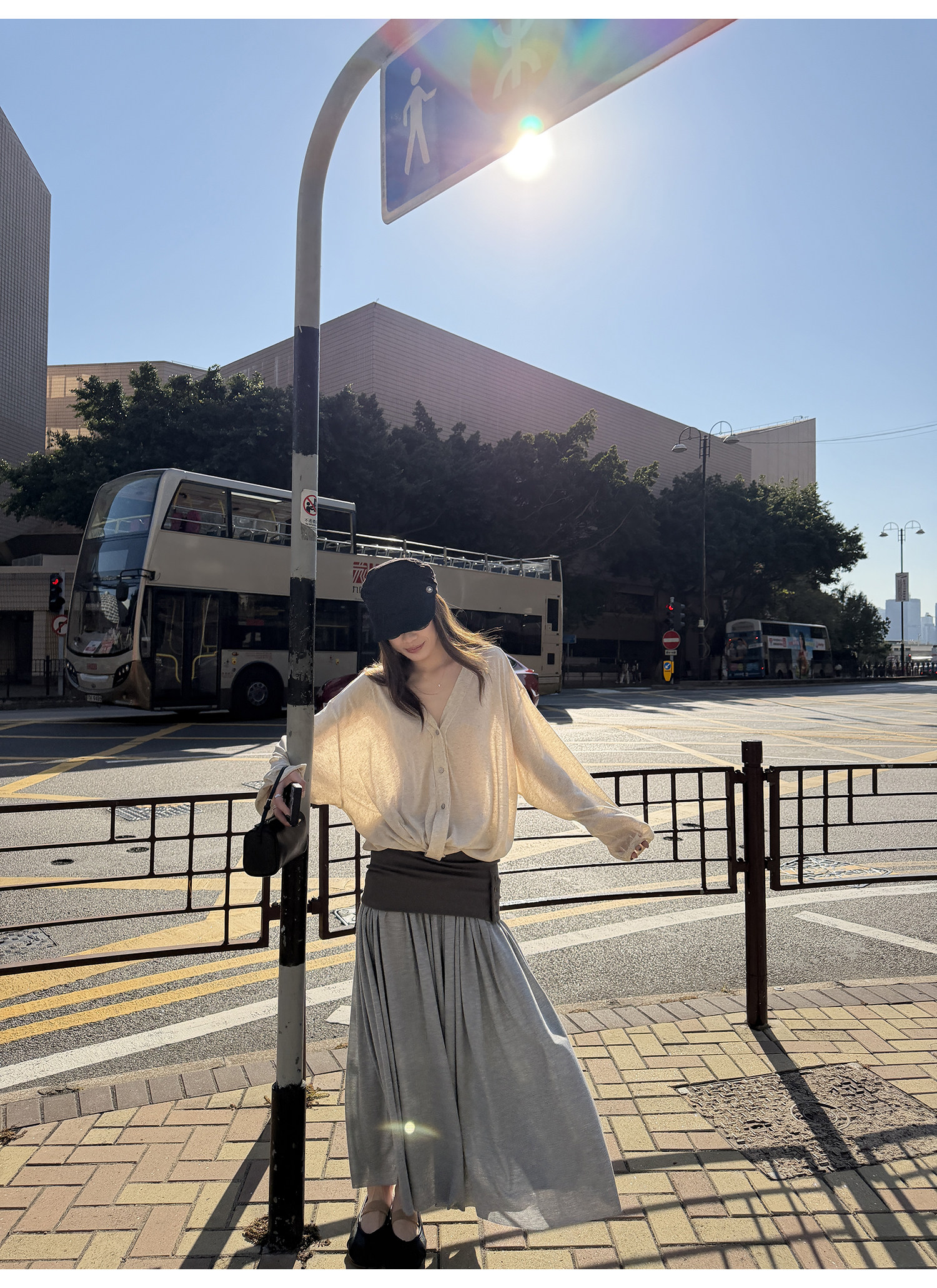 LelyMooch оригинальная дизайнерская юбка-миди с рифленой отделкой и подогнутым краем для женщин