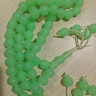 Taisbiha hui worship rosary acrylic 33 beads handmade luminous hui home use