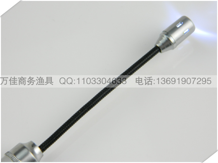 Wanjia dẫn mồi ánh sáng mồi mồi ánh sáng 搓 mồi câu cá nhẹ nút đèn điện đêm câu cá ngoài trời ánh sáng đèn pin công suất lớn