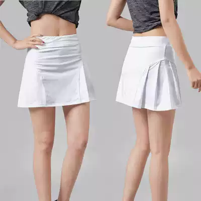 21 years of summer sports short skirt female badminton tennis trouser skirt quick-drying fitness running skirt skirt anti-light