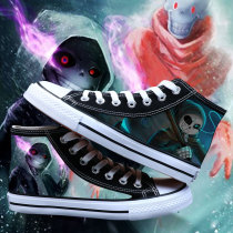 Legend of the keel cannon canvas shoes shoes Skull brothers Korean version of Japanese rubber soles joint sans Sports