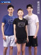 Victor Victor Victor Badminton 유니폼 짧은 슬라이드 마모 티셔츠 및 빠른 건조 통기성 탑