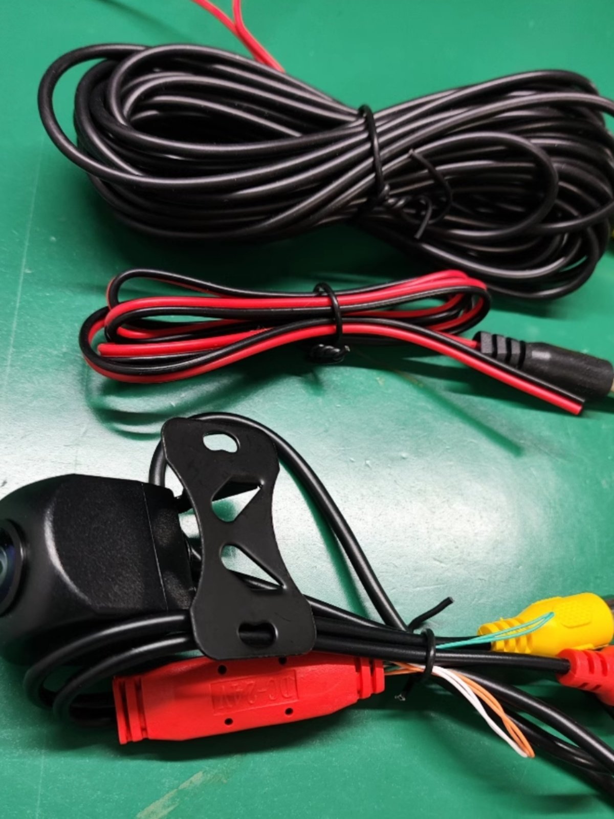 Ahd High-Definition Night Vision Reversing Camera Ultra-Clear Fisheye Wide-Angle Rear View Blind Spot Car-Mounted Android Large Screen Universal