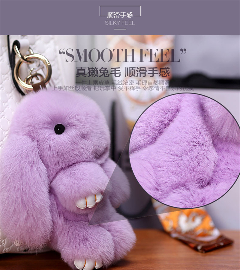 Mini Rex thỏ búp bê sang trọng chơi chết đáng yêu sạc kho báu 10.000 mA phụ nữ phim hoạt hình với một điện thoại di động Meng - Ngân hàng điện thoại di động sạc dự phòng realme