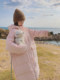 Pink 90 White Duck Down Korean Bread Down Jacket Women's 2025 Winter New Long Over-the-Knee Casual Warm Jacket