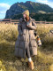 Cloud Puff Long Down Jacket Women's 2025 Winter New Korean Style Hooded Warm Thickened Bread Jacket