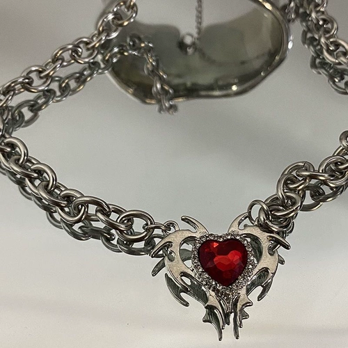 Брендовая трендовая цепь, ретро ожерелье, 2 карат, премиум класс