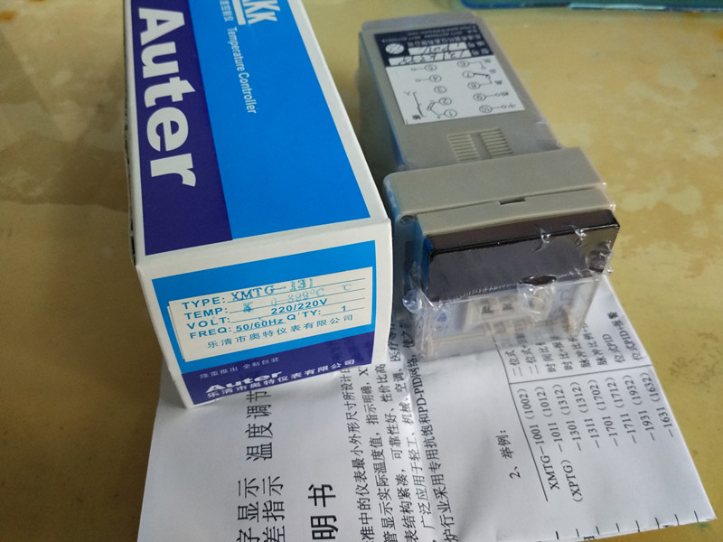 Original KKK Aote instrument XMTG-131 digital display temperature controller K type 399 degree dial digital display regulator thermostat