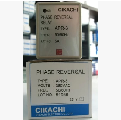 Original installation CIKACHI Taiwan Jiayang APR-3 Prevention of reverse relay AC380V deficiency phase-off phase protector