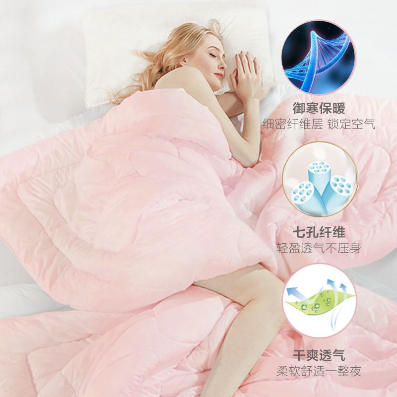 fuanna quilt, winter quilt, spring and autumn quilt, air conditioner, single person and double person thiened warm winter quilt core quilt