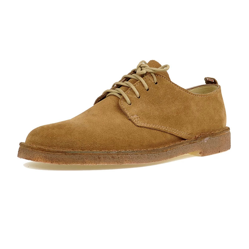 Мужские ботинки челси низкие Desert Boots ретро натуральная кожа замша коровья кожа дикий верх резиновая подошва