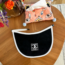 Skilled in Moms temperament socialite Xiaoxiangfeng pet dog saliva napkin large dog waterproof bib Samoyed