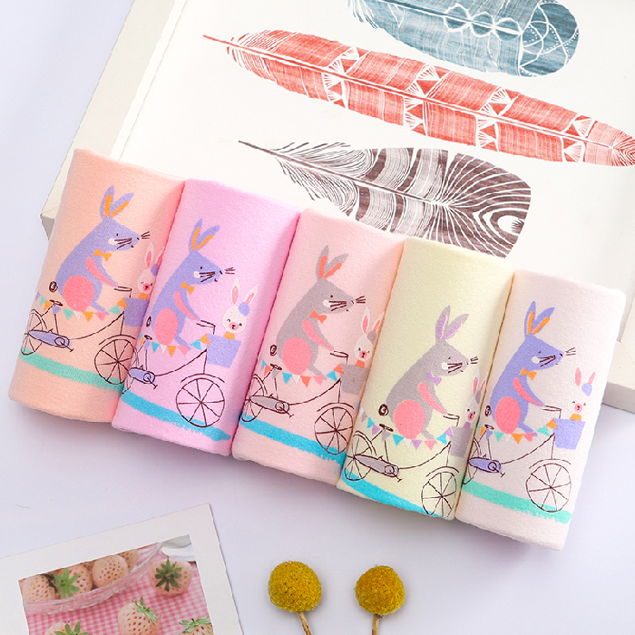 Children's underwear girl's cotton flat pants student girl's four corner underwear baby's underwear