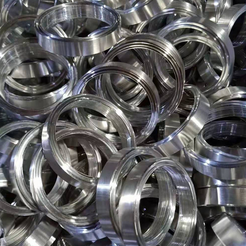 Hollow glass aluminum ring glass aluminum ring aluminum ring hollow ring nylon ring nylon ring point-supported curtain wall glass accessories