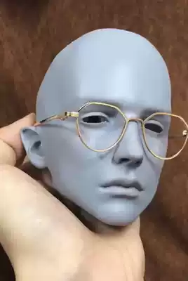 bjd homemade head Moonlight stone tail