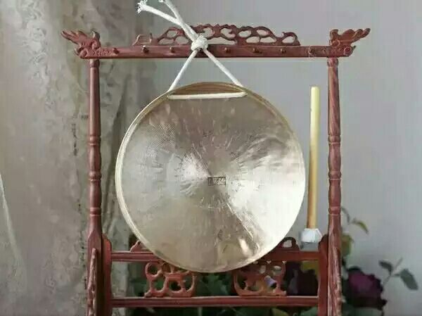 Lion dance supplies High school bass player Opera troupe Gong Bang Copper Gong Gong Drum Musical instrument Lion wake up Foshan Lion drum