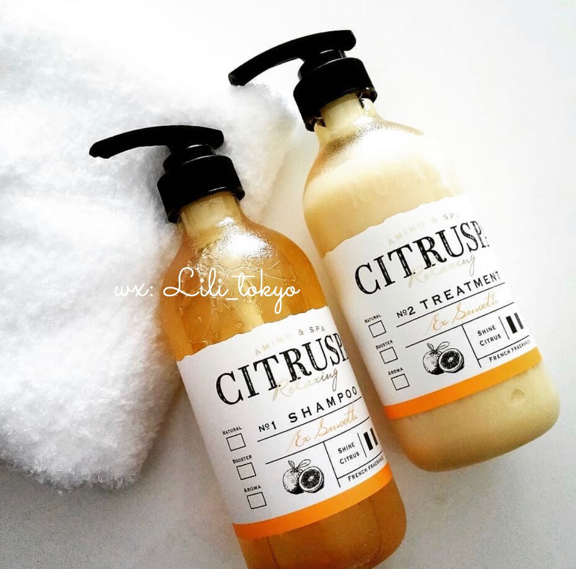 Citrus incense Japan CITRUSPA fruit fragrant amino acid without silicone oil nourishing and refreshing SPA shampoo for hair care