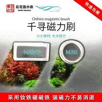 The magnetic brush of the grass cylinder special fine corner detached algae cleaning brush thousand strong magnetic brush