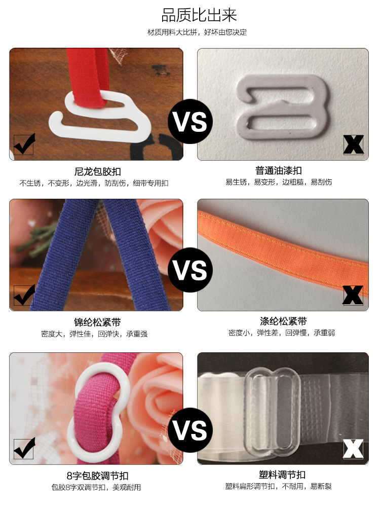 [Mua 2 tặng 2] dây đeo vai chống trượt dây đai áo ngực hình trái tim mỏng đeo chéo làm đẹp lưng với dây đeo lưng phụ kiện áo lót