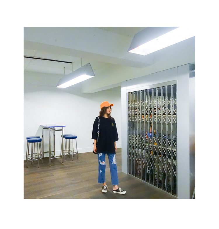 Quần lửng nữ hàng hiệu Hàn Quốc 2019 hè mới Quần jeans lỗ cá tính thời trang Hàn Quốc - Quần jean shop thời trang nữ