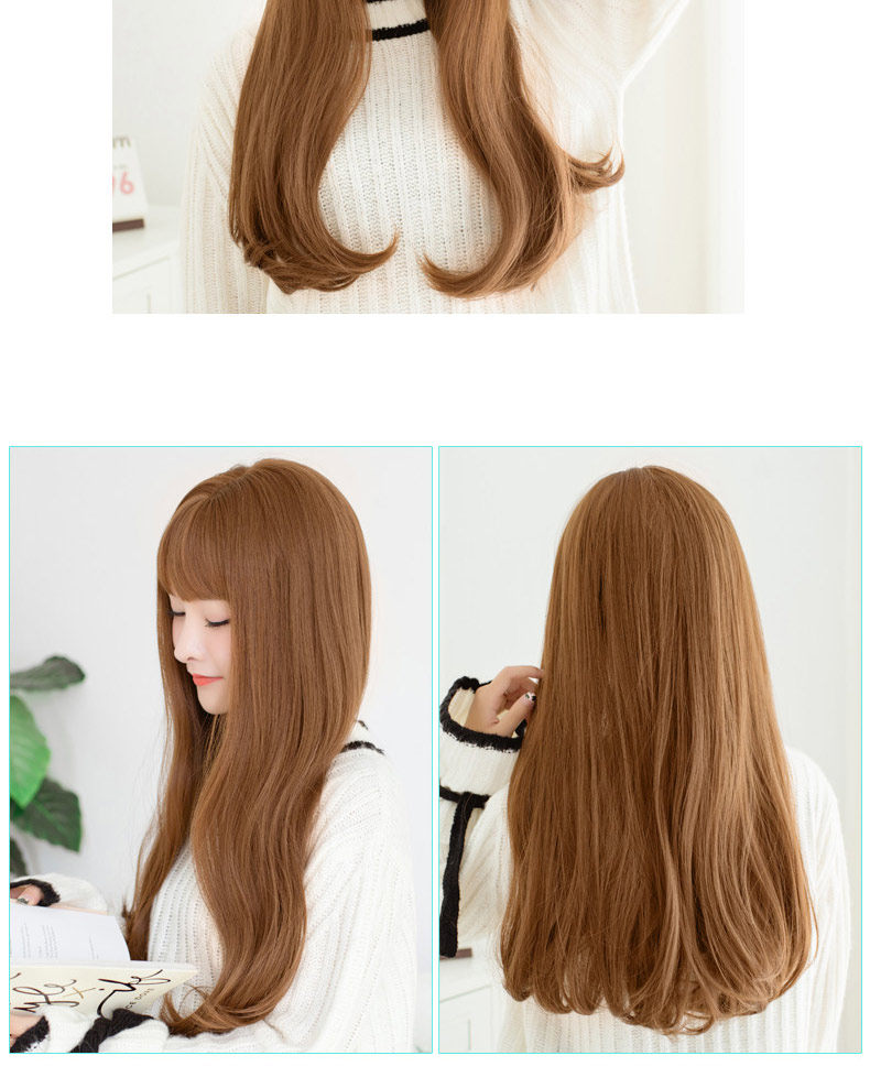 Perruque GX     Long cheveux raides - Ref 2607833 Image 18