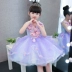 Trẻ em váy công chúa váy cô gái hoa cô gái váy cưới petunia sinh nhật hoa cổ tích chủ trang phục piano mùa đông bộ Vest cho bé trai lịch lãm Váy trẻ em
