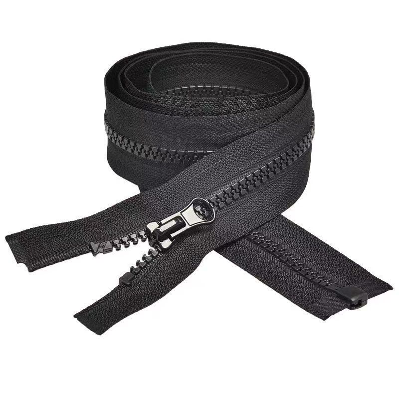 Clothing Zipper No. 5 Resin Zipper Open-End Jacket Black Zipper down Jacket Single-Head Zipper Accessories and Materials Clothing Zipper No. 5 Resin Zipper Open-End Jacket Black Zipper down Jacket Single-Head Zipper Accessories and Materials