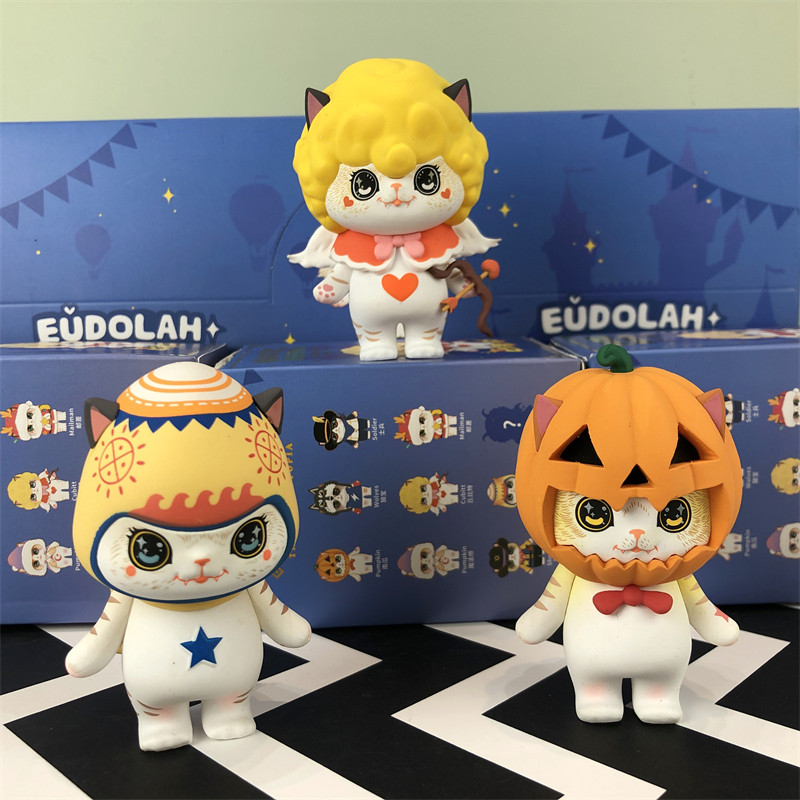 猫的理想国狼宝盲盒太上头!警长猫手办萌到失语,蛋糕装饰也太会了吧?_潮玩盲盒_淘宝游戏网