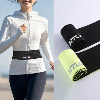 Breathable fitness waist bag for men and women outdoor hiking large capacity