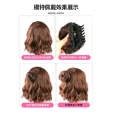 Маленькая заколка для волос изготовленная из настоящих волос, заколка-крабик, парик, придает объем