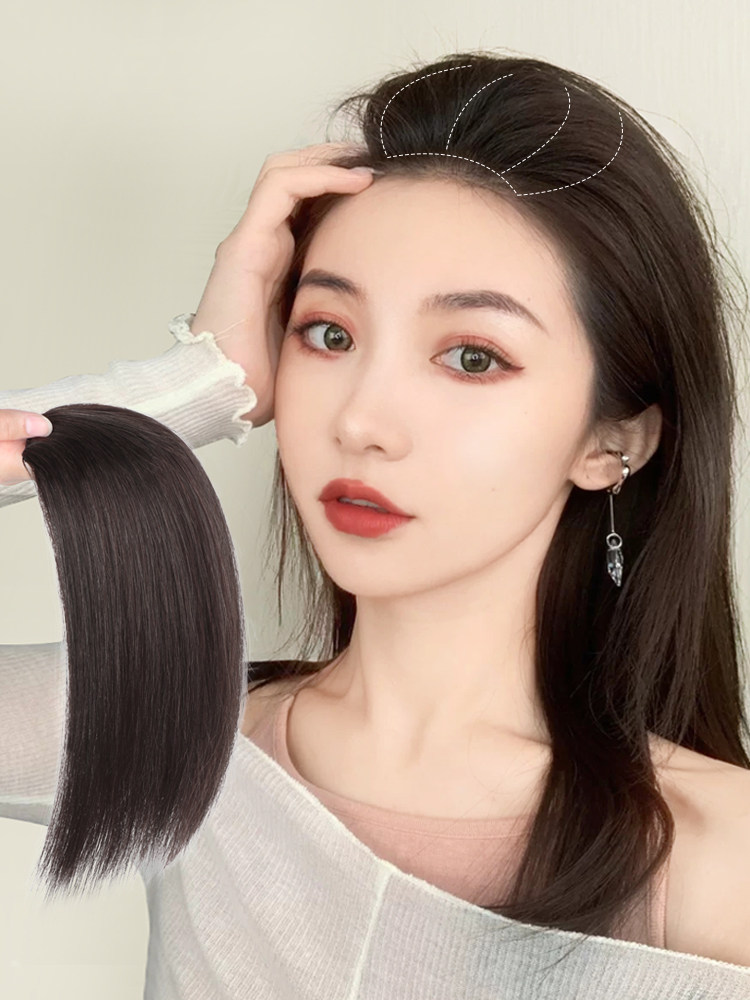 Hair thickening pads on both sides of the wig Hair root One-piece hair volume fluffy patch Invisible incognito head hair replacement female