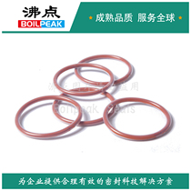 FEP Silicone FEP wrapped Silicone FKM fluorine rubber sealing ring AS222 226 coated O-ring