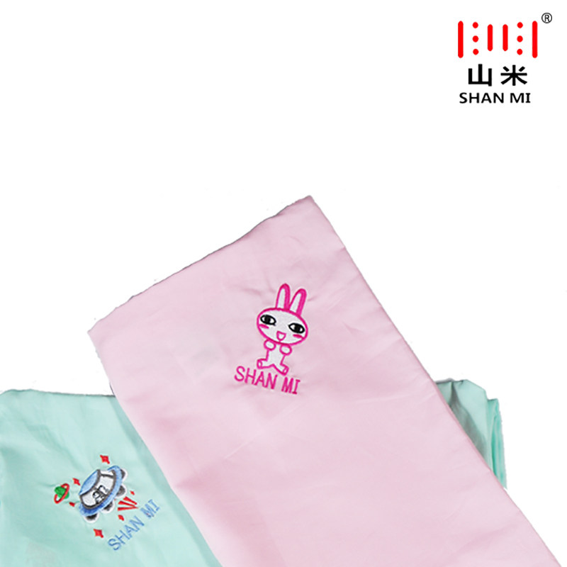 Child pillowcase single minimalist pure color pro-skin comfort 34x57 male and female four-season universal all-cotton pillowcase