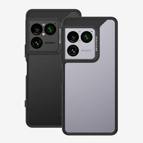 DEVILCASE Textured Transparent Sony Xperia Phone Case