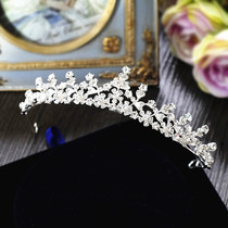 Birthday adult party crown gift bridal hair accessories crown wedding tiaras Korean wedding dress accessories