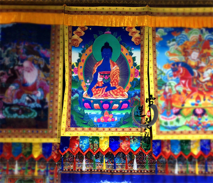 Tibetan pendant Sakyamuni picture hanging Thangka