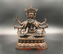 7-inch (21 cm) Made in Tal Temple of Qinghai Imitation Ancient Revered Buddha 7 inches (21 cm)