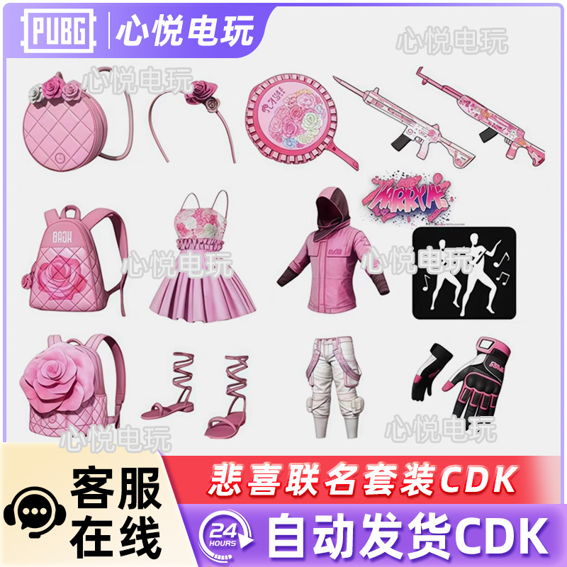 Playerunknown's Battlegrounds Pubg Super Gift Pack Collaboration Skin Rash Let's Get Married Together Set Cdk Playerunknown's Battlegrounds Pubg Super Gift Pack Collaboration Skin Rash Let's Get Married Together Set Cdk