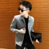 Áo len nam mùa thu và mùa đông Phiên bản Hàn Quốc của thanh niên Slim nam đẹp trai áo len cổ điển Nizi áo ngắn nam ao khoac nam Áo len