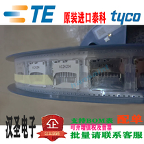 TE Tyco 2013481-2 SD card holder memory slot soldered 9pin socket connector