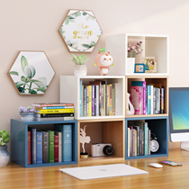 Desktop bookshelf office storage rack simple combination multi-layer desk for primary school students with childrens shelf simple