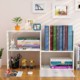 Bookshelf rack simple table student with children's small bookshelf office book desktop storage dormitory bookcase combination